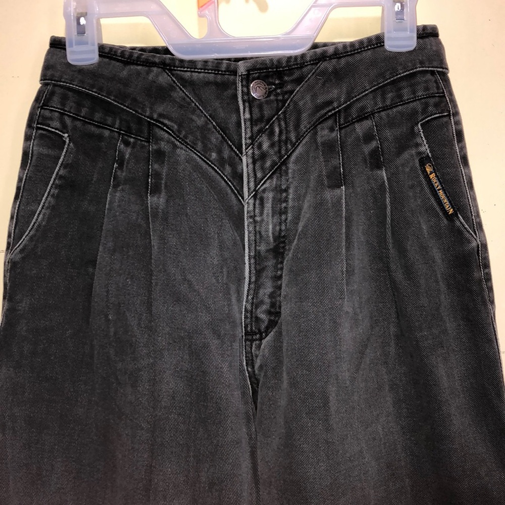 Dark grey vintage Rocky Mountain jeans
